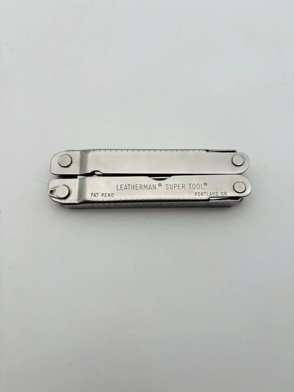 Leatherman Super Tool Original Multi-Tool, Pliers, Knife, Retired 08/97 USA